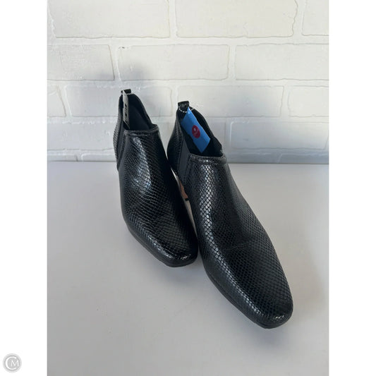 Boots Ankle Heels By Brighton In Black, Size: 10
