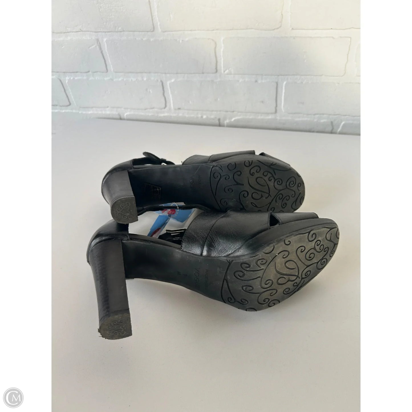 Sandals Heels Block By Brighton In Black, Size: 9