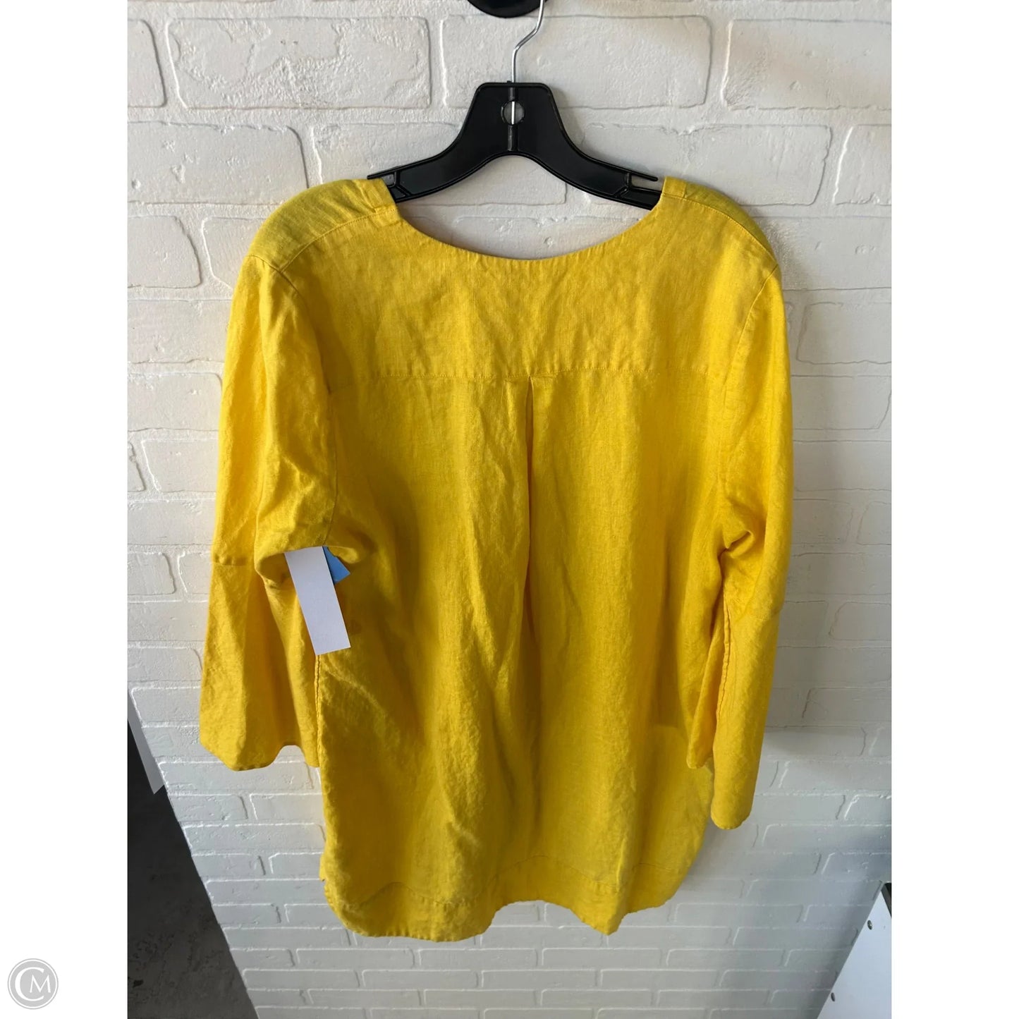 Dress Casual Short By Soft Surroundings In Yellow, Size: Xl