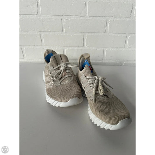Shoes Athletic By Adidas In Tan & White, Size: 6.5