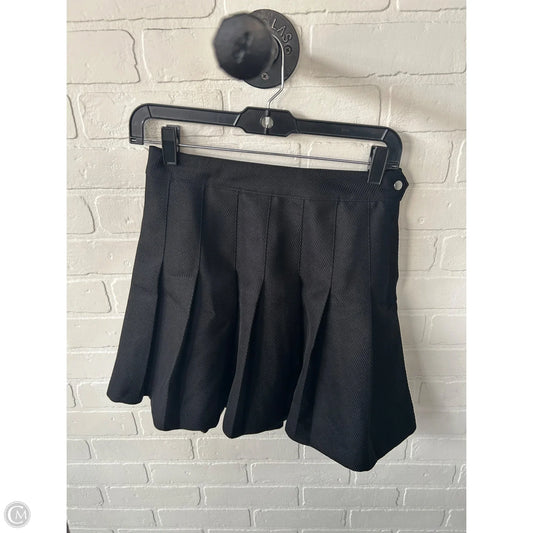 Skirt Mini & Short By Divided In Black, Size: 4