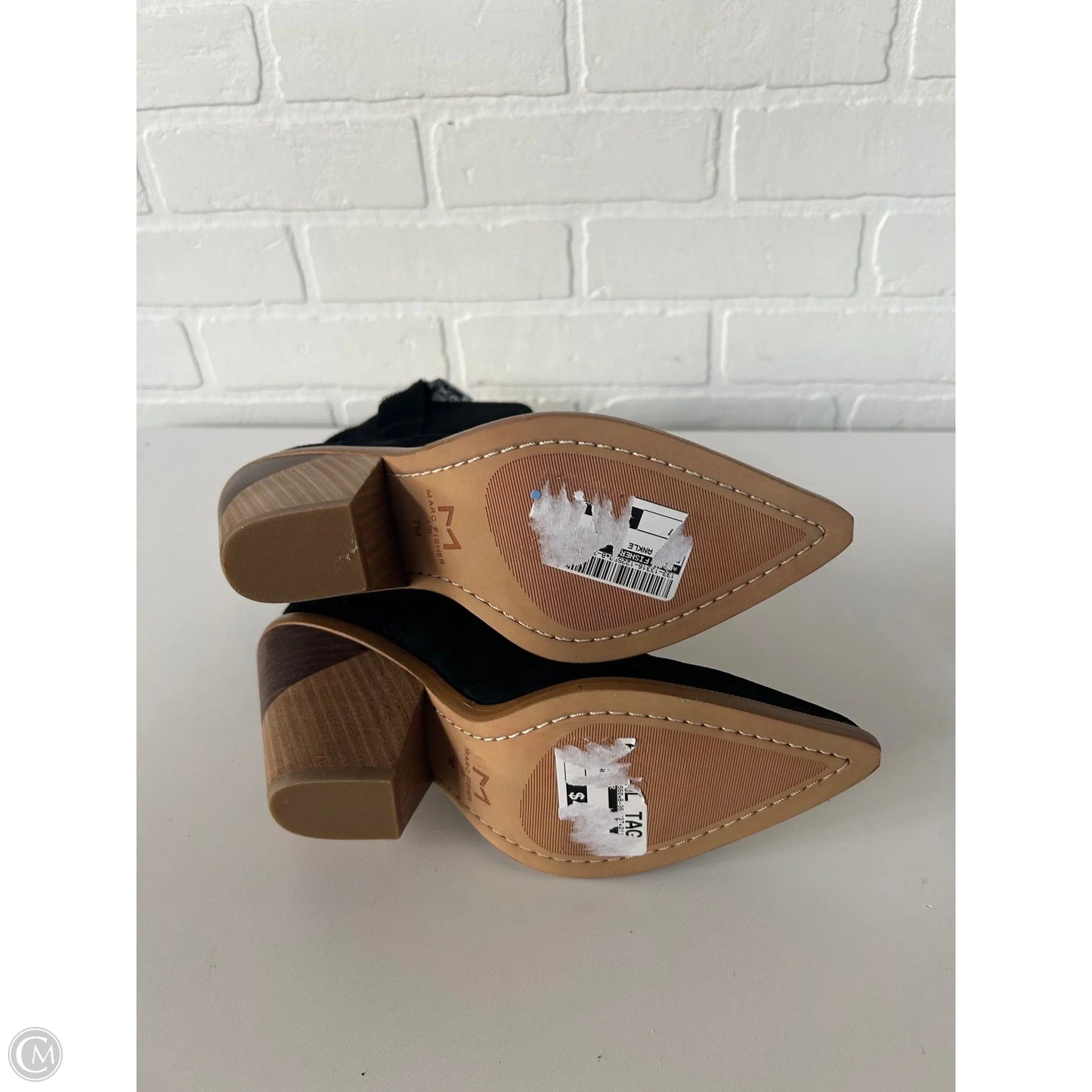 Boots Western By Marc Fisher In Black, Size: 7