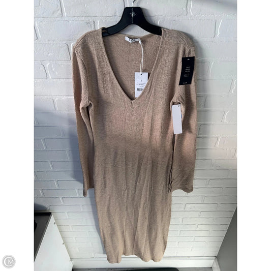Dress Casual Maxi By Cme In Tan, Size: S