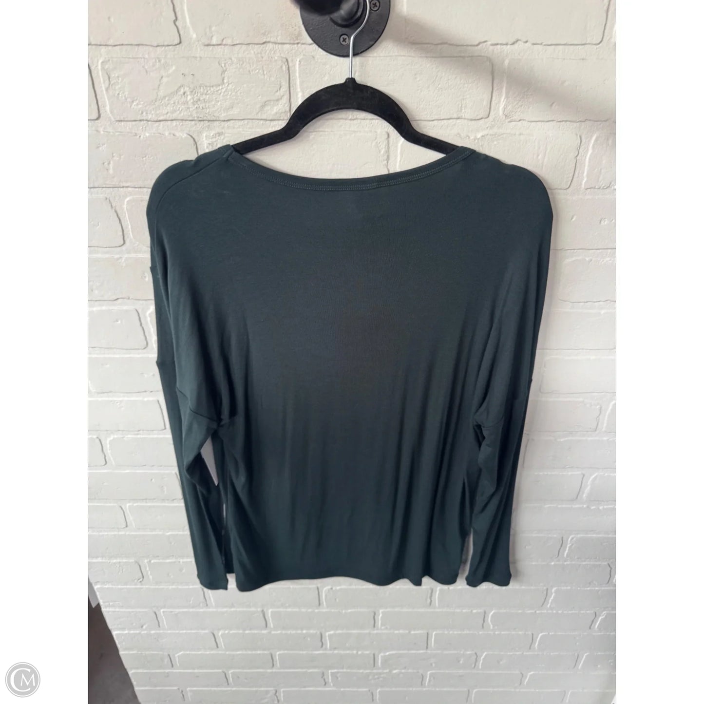 Top Long Sleeve Basic By Cabi In Green, Size: Xs