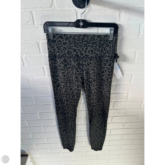 Athletic Leggings By Athleta In Black & Grey, Size: 8