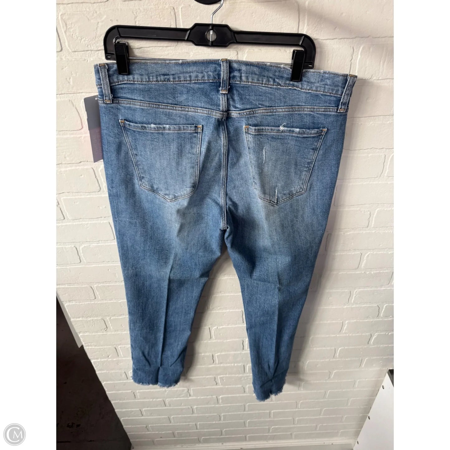 Jeans Boyfriend By Old Navy In Blue Denim, Size: 12