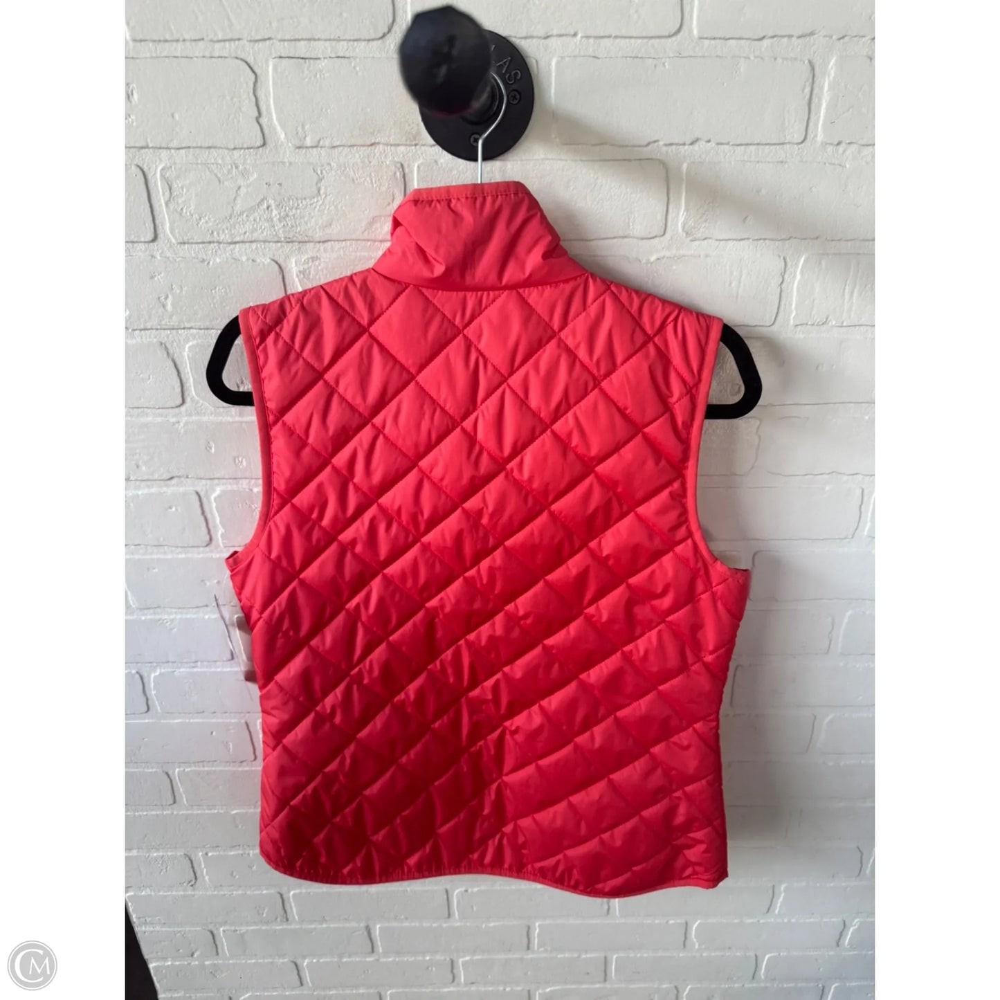 Vest Puffer & Quilted By Old Navy In Orange, Size: M