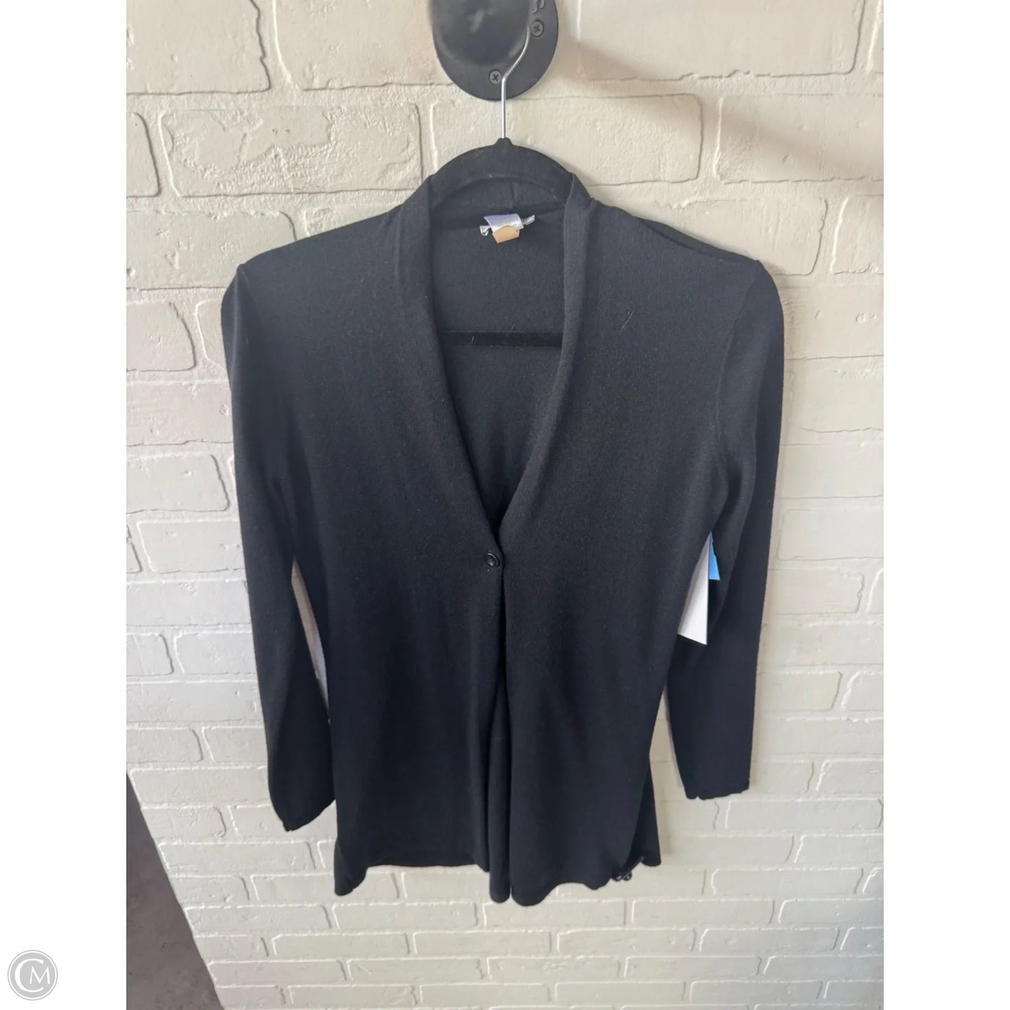 Sweater Cardigan By J. Jill In Black, Size: Xs