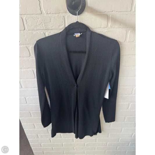 Sweater Cardigan By J. Jill In Black, Size: Xs