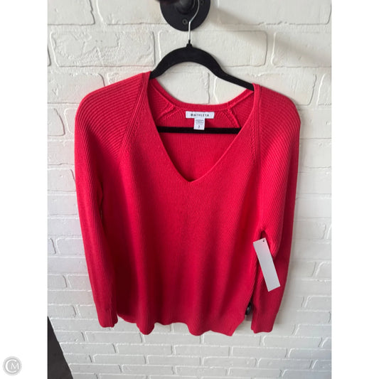 Sweater By Athleta In Coral, Size: S