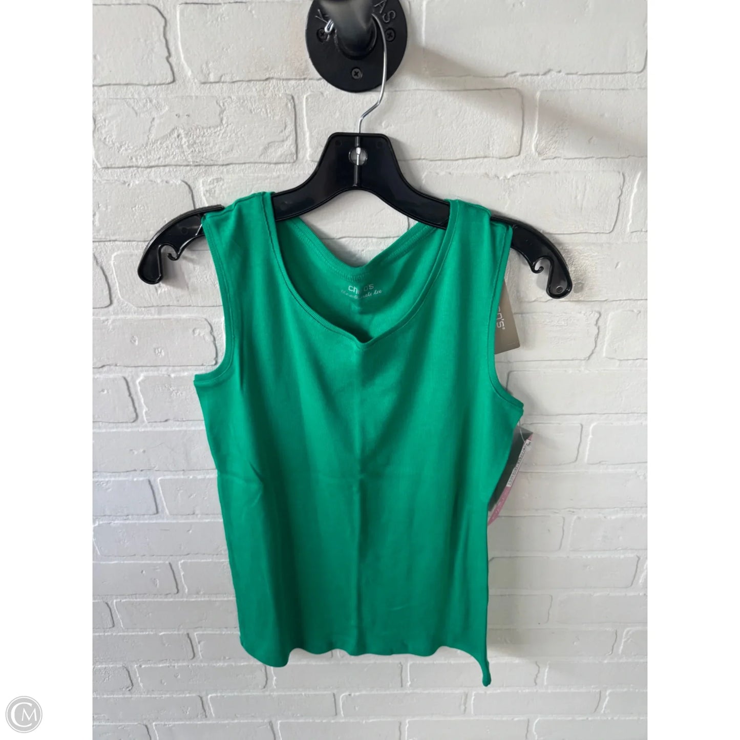Tank Top By Chicos In Green, Size: S