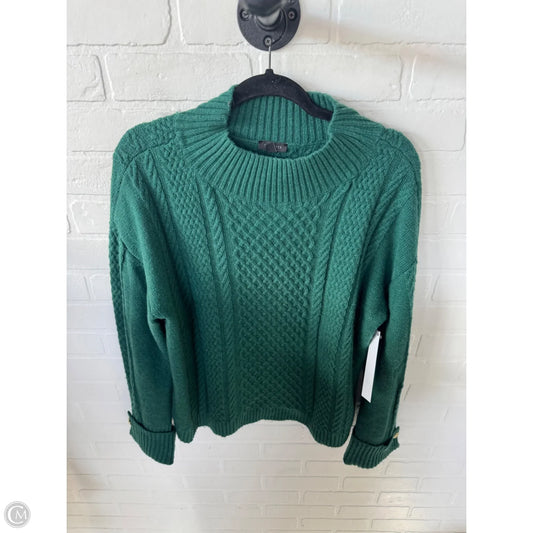 Sweater By Talbots In Green, Size: L