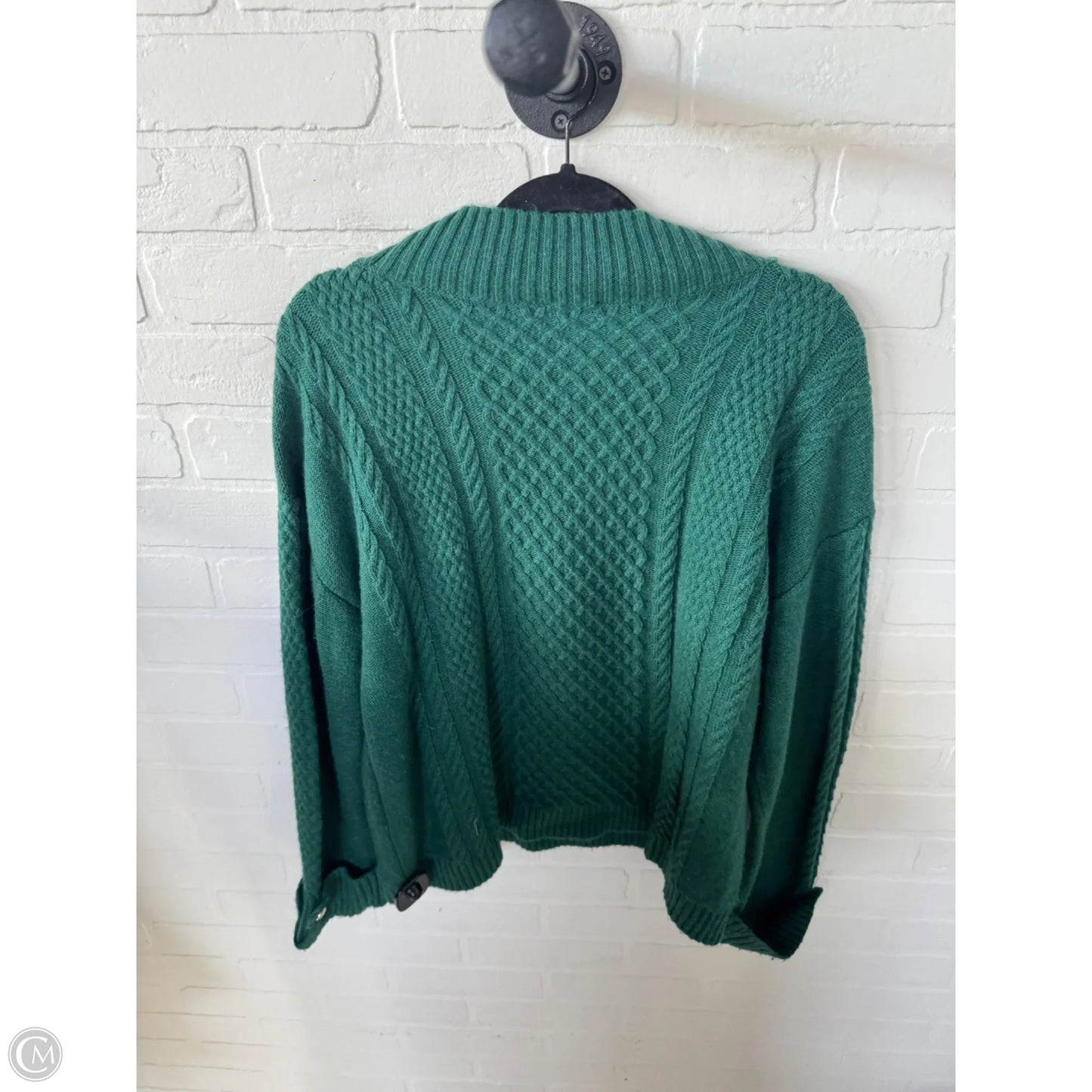 Sweater By Talbots In Green, Size: L