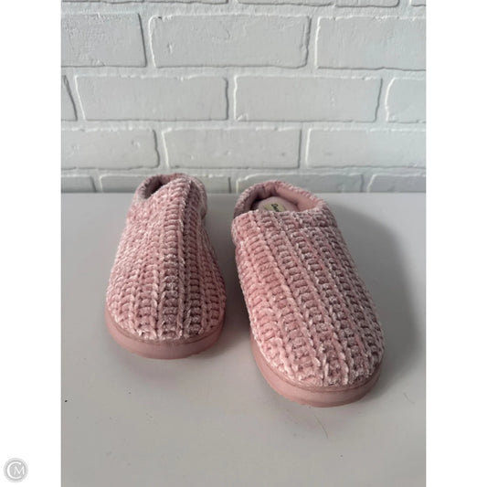Slippers By Clothes Mentor In Pink, Size: 7