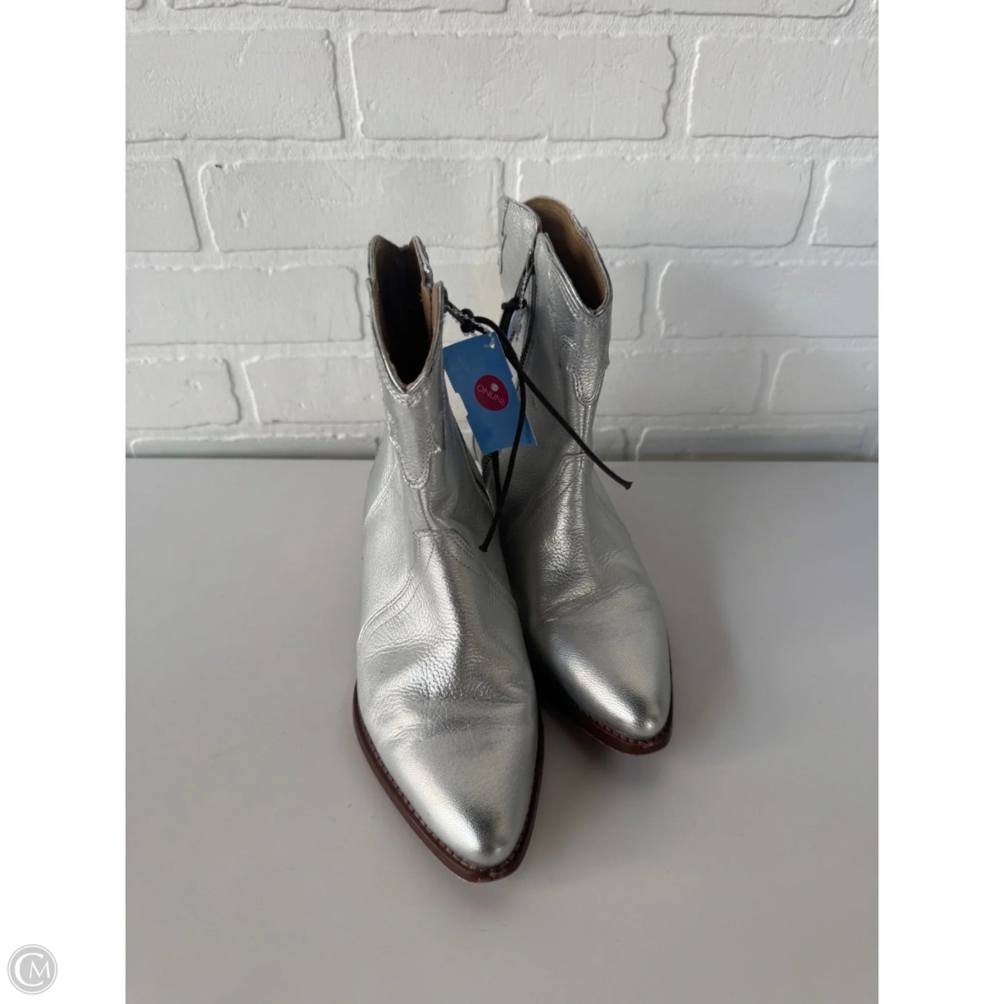 Boots Western By Free People In Silver, Size: 6