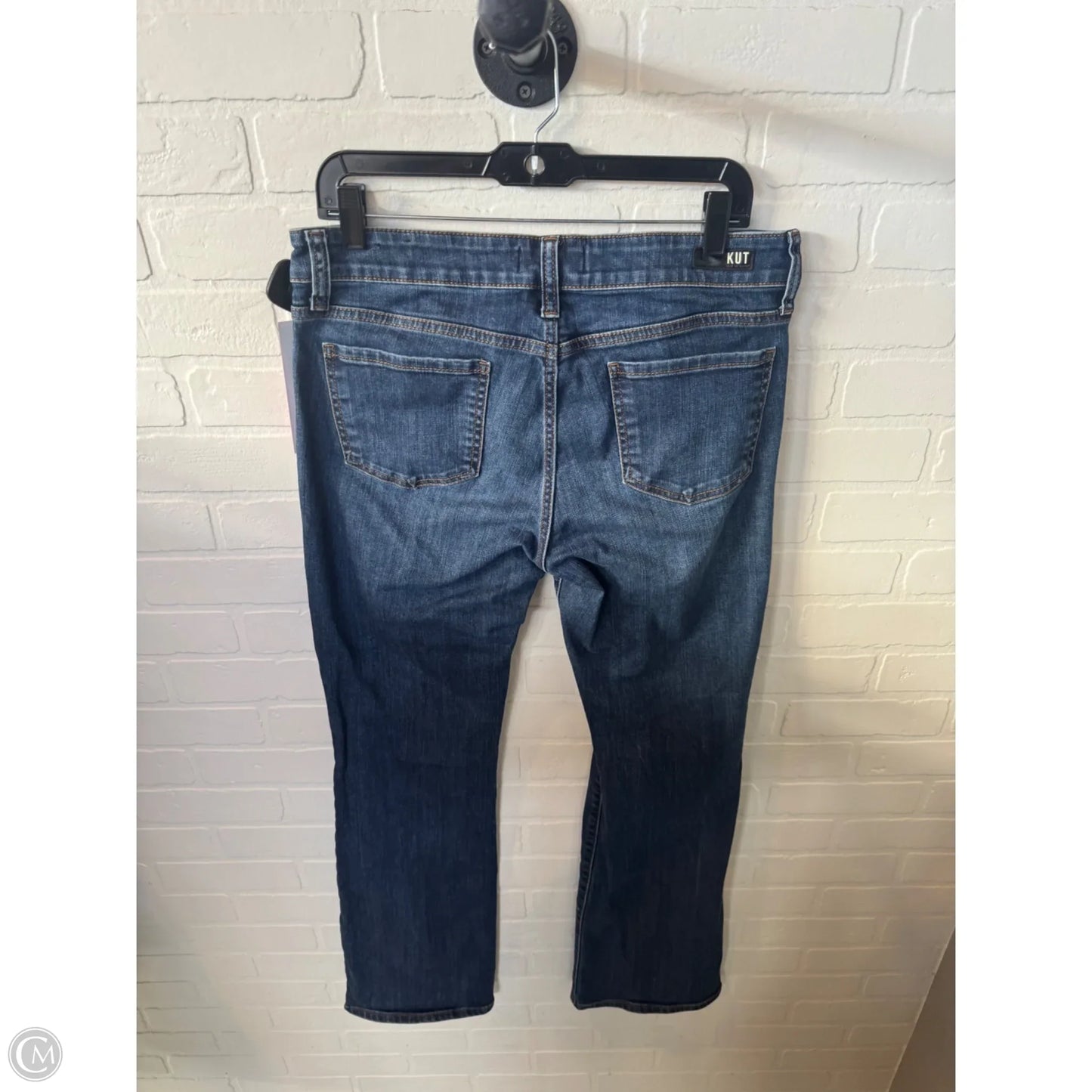 Jeans Boot Cut By Kut In Blue Denim, Size: 10