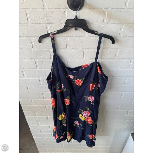 Dress Casual Short By Old Navy In Blue, Size: Xxl