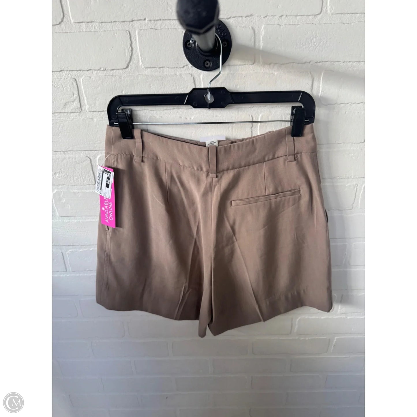 Shorts By H&m In Tan, Size: 6