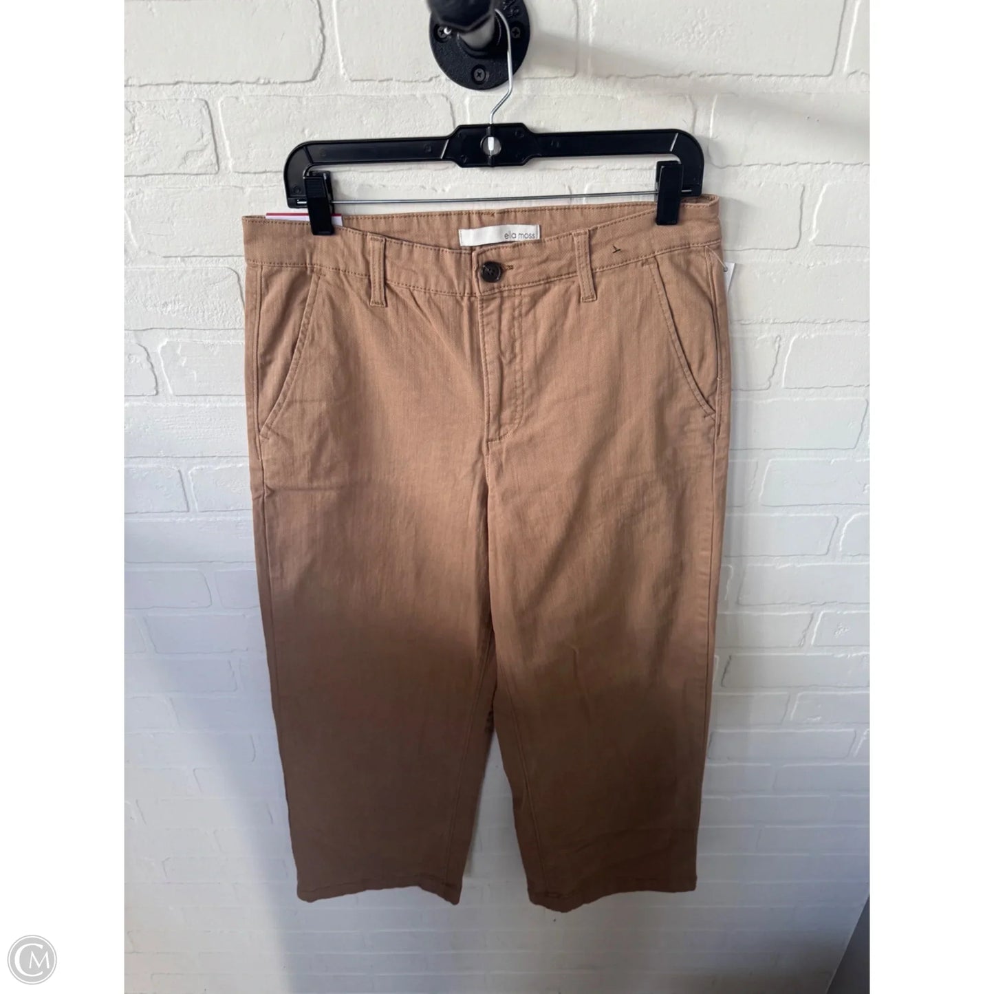 Pants Wide Leg By Ella Moss In Tan, Size: 8