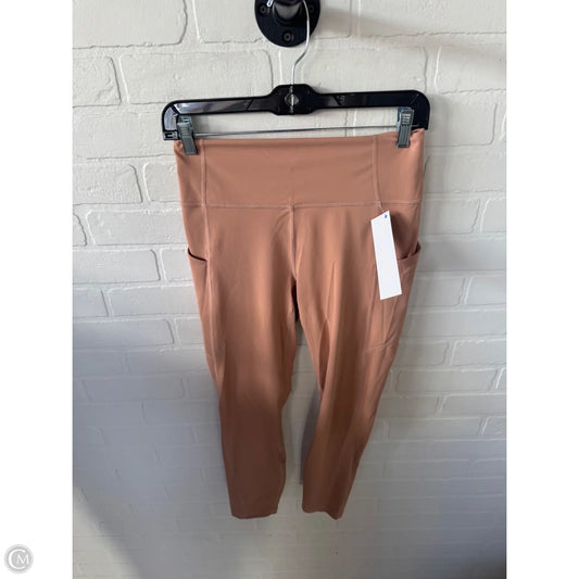 Athletic Leggings By Fabletics In Tan, Size: 8