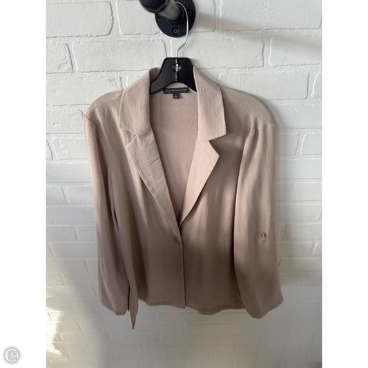 Cardigan By Adrianna Papell In Tan, Size: M