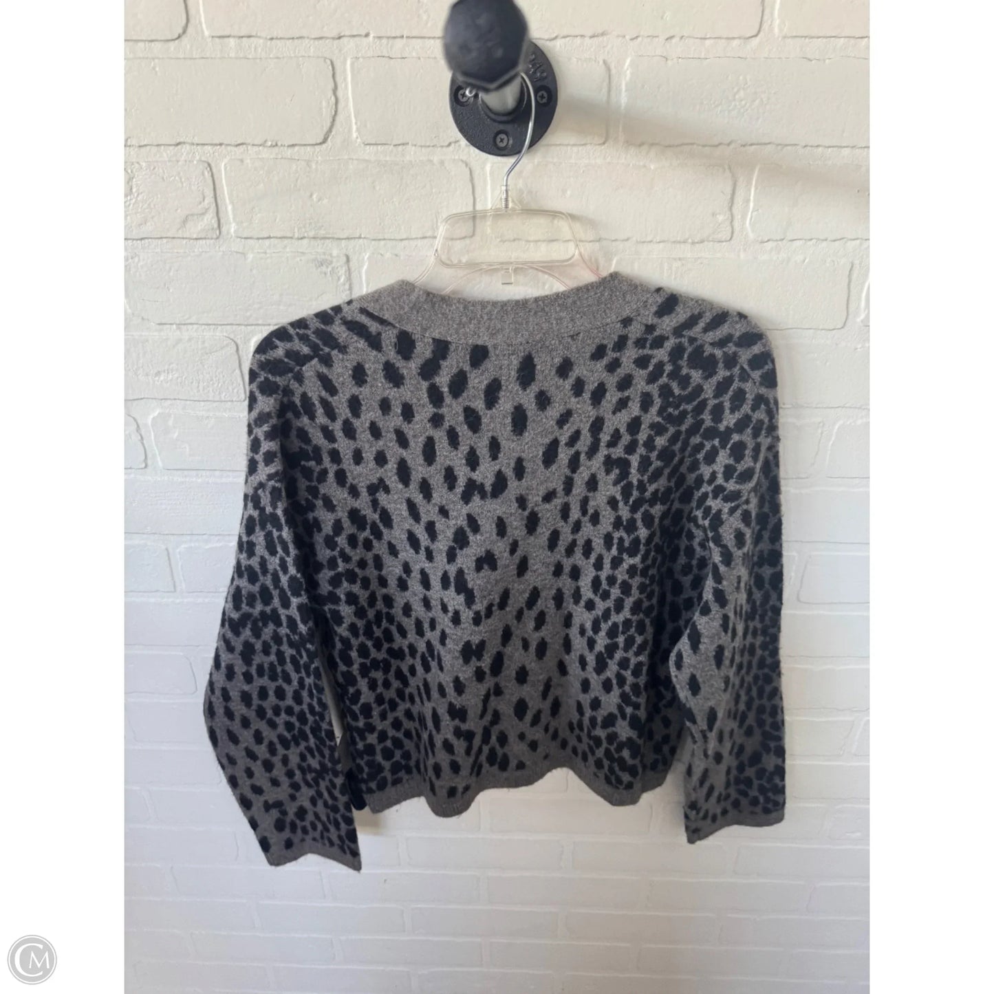 Sweater Cardigan By Rails In Black & Brown, Size: Xs