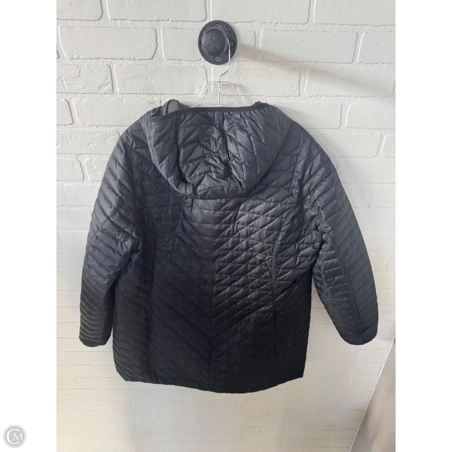 Coat Puffer & Quilted By Eddie Bauer In Black, Size: Xl