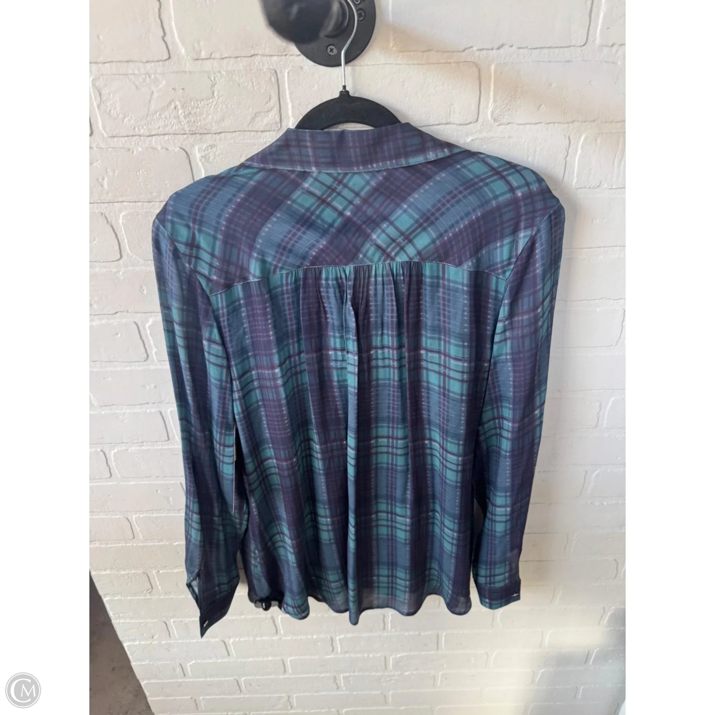 Top 2pc Long Sleeve By Soft Surroundings In Purple, Size: M