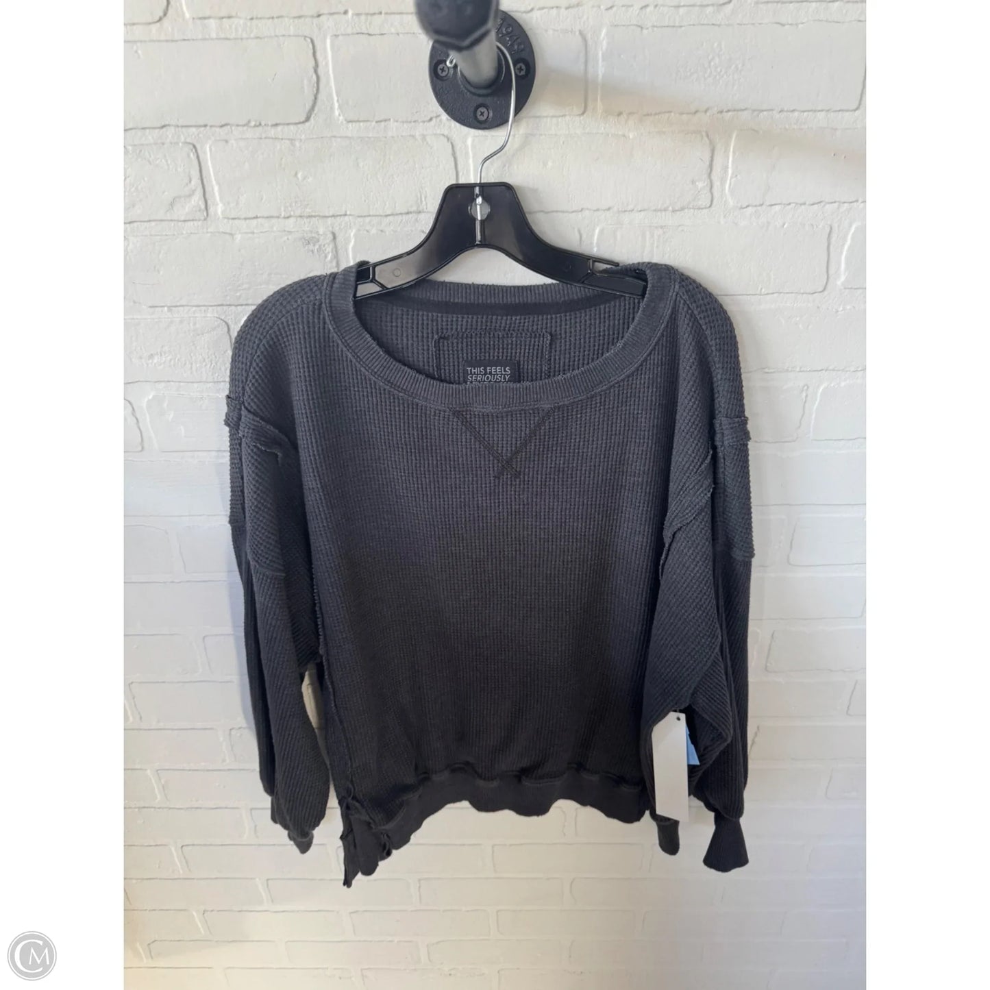 Sweatshirt Crewneck By American Eagle In Grey, Size: Xs