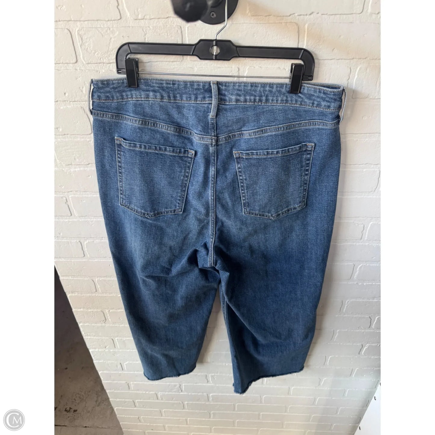 Jeans Wide Leg By Old Navy In Blue Denim, Size: 16