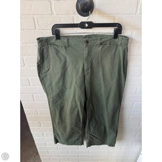 Pants Wide Leg By Old Navy In Green, Size: 16