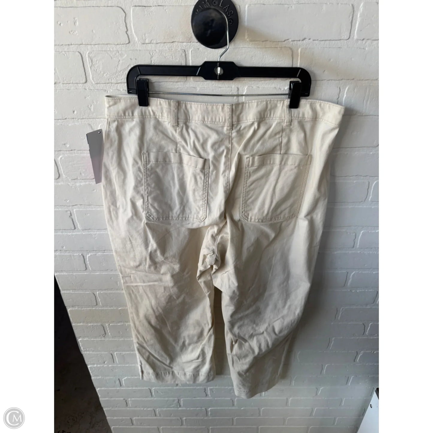 Pants Wide Leg By Old Navy In Cream, Size: 16