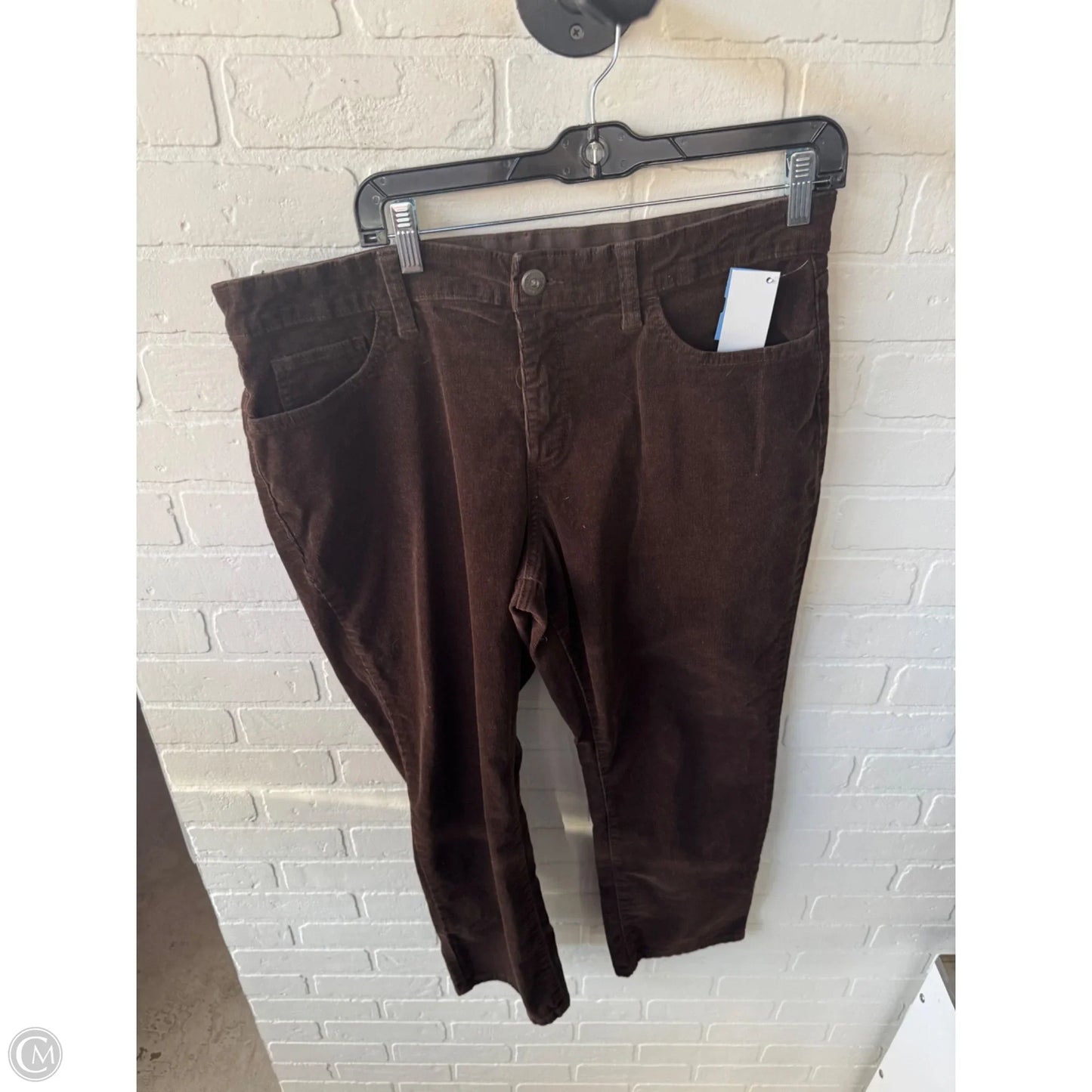 Pants Corduroy By St Johns Bay In Brown, Size: 16