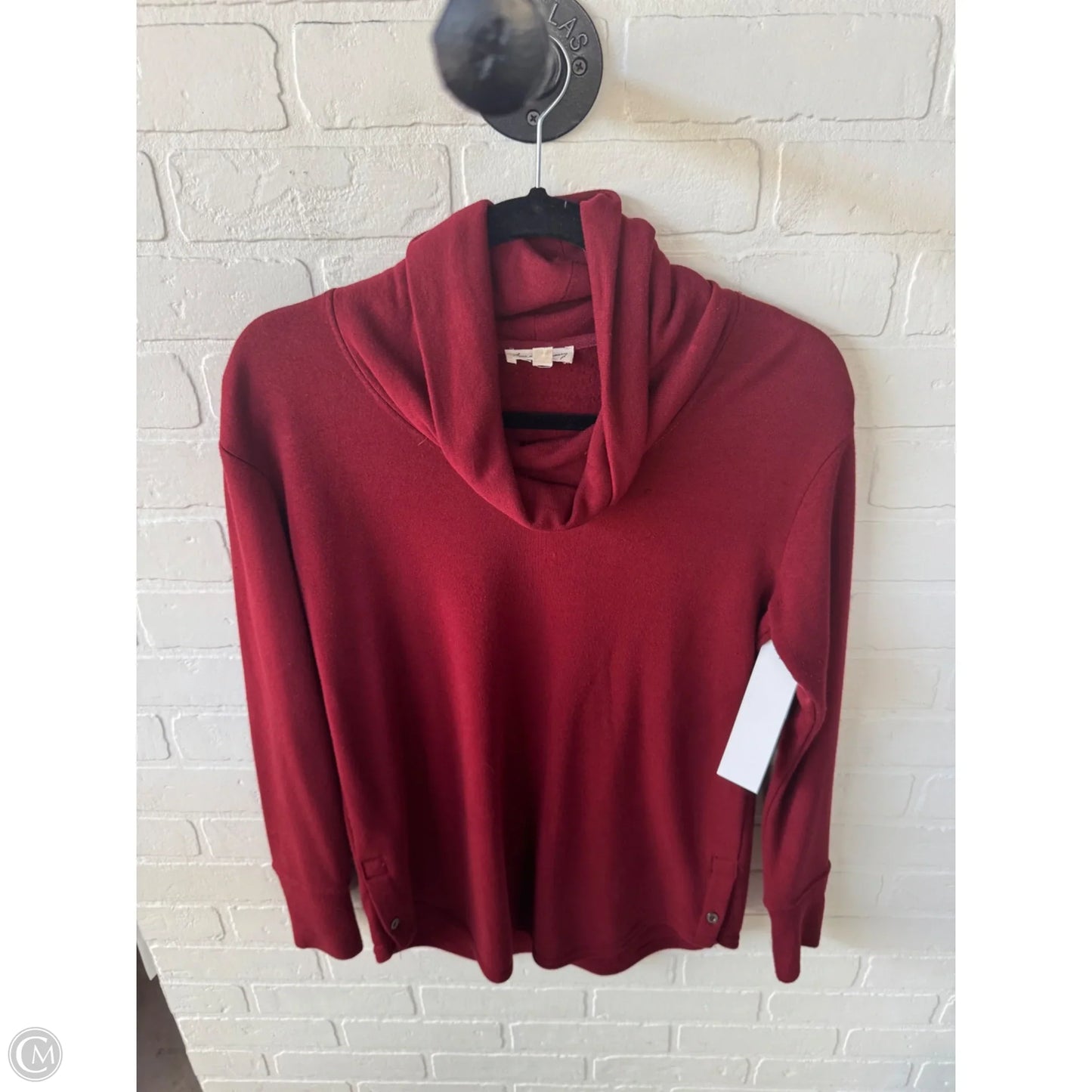 Top Long Sleeve By Jane And Delancey In Red, Size: S