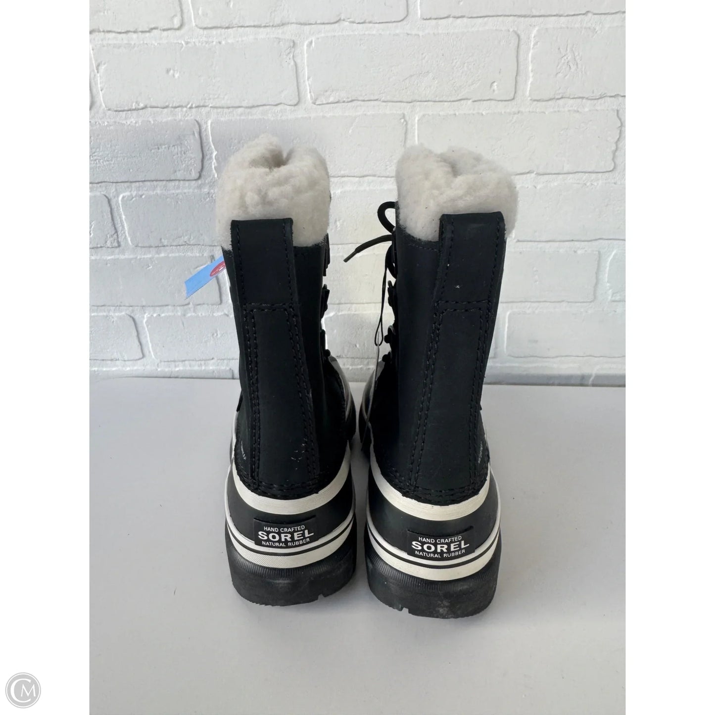 Boots Snow By Sorel In Black & White, Size: 5
