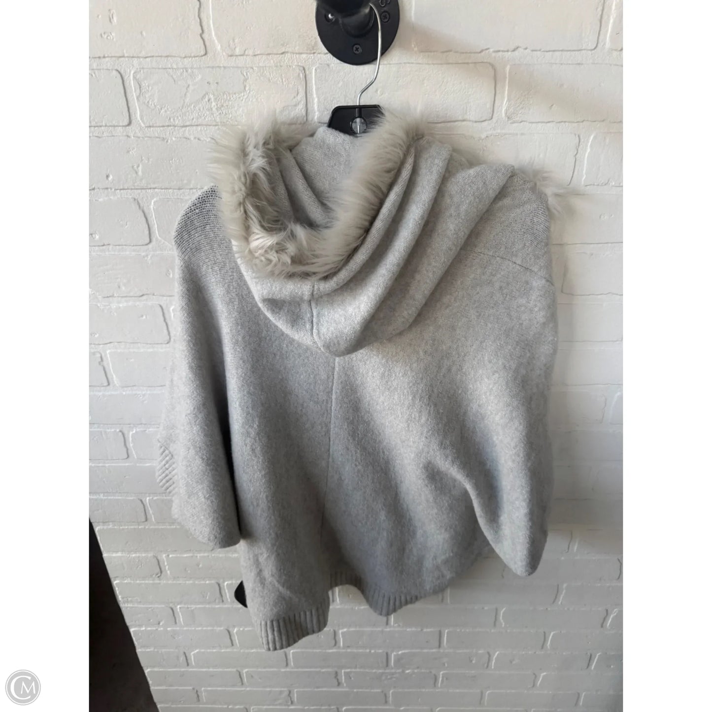 Sweater Cardigan By Sleeping On Snow In Grey, Size: Xl
