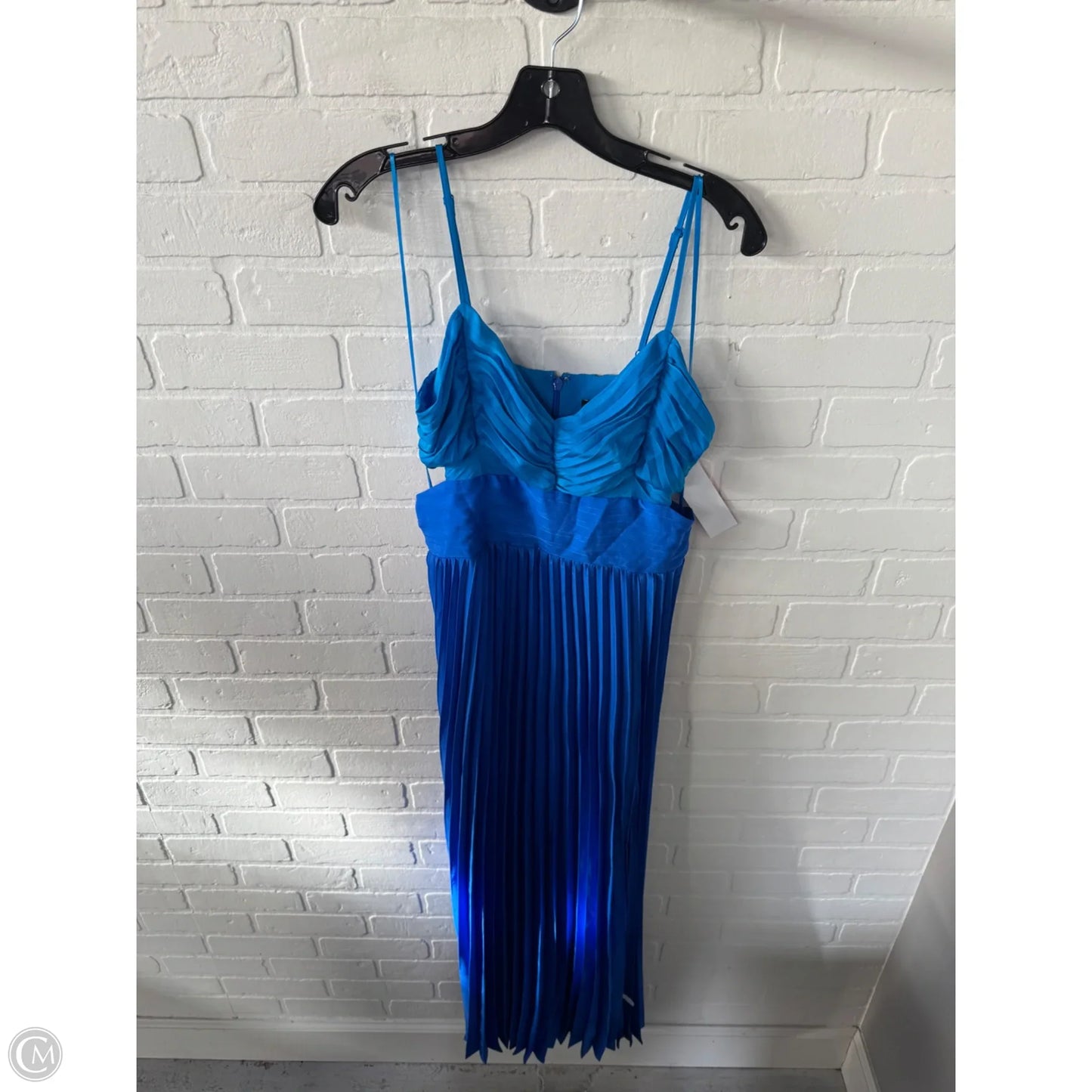 Dress Party Long By Express In Blue, Size: M