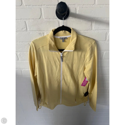 Jacket Other By Talbots In Yellow, Size: Mp