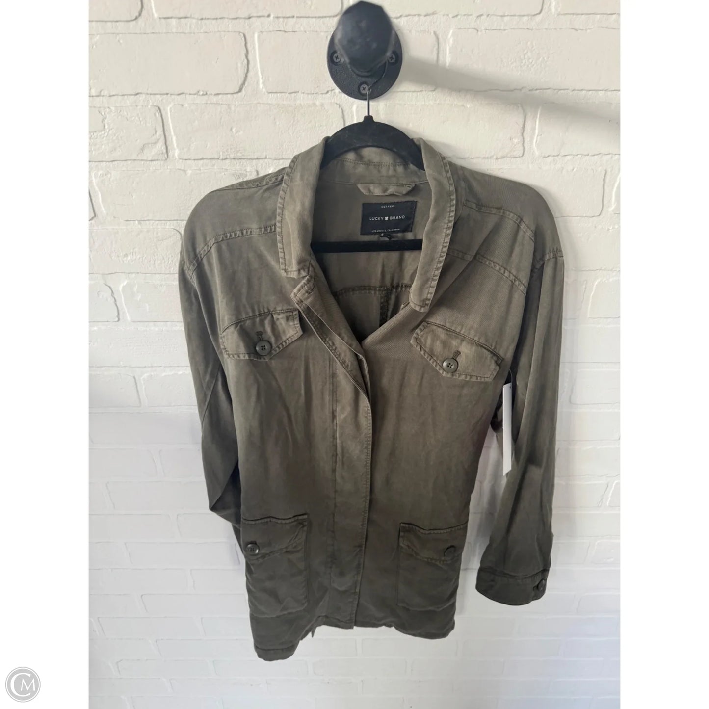 Jacket Other By Lucky Brand In Green, Size: M