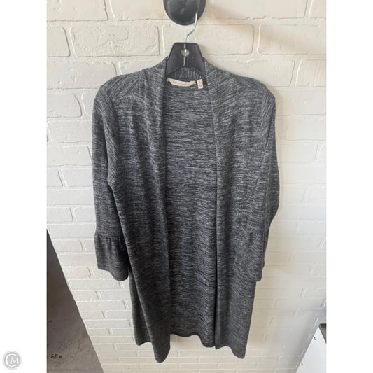 Sweater Cardigan By Soft Surroundings In Grey, Size: S