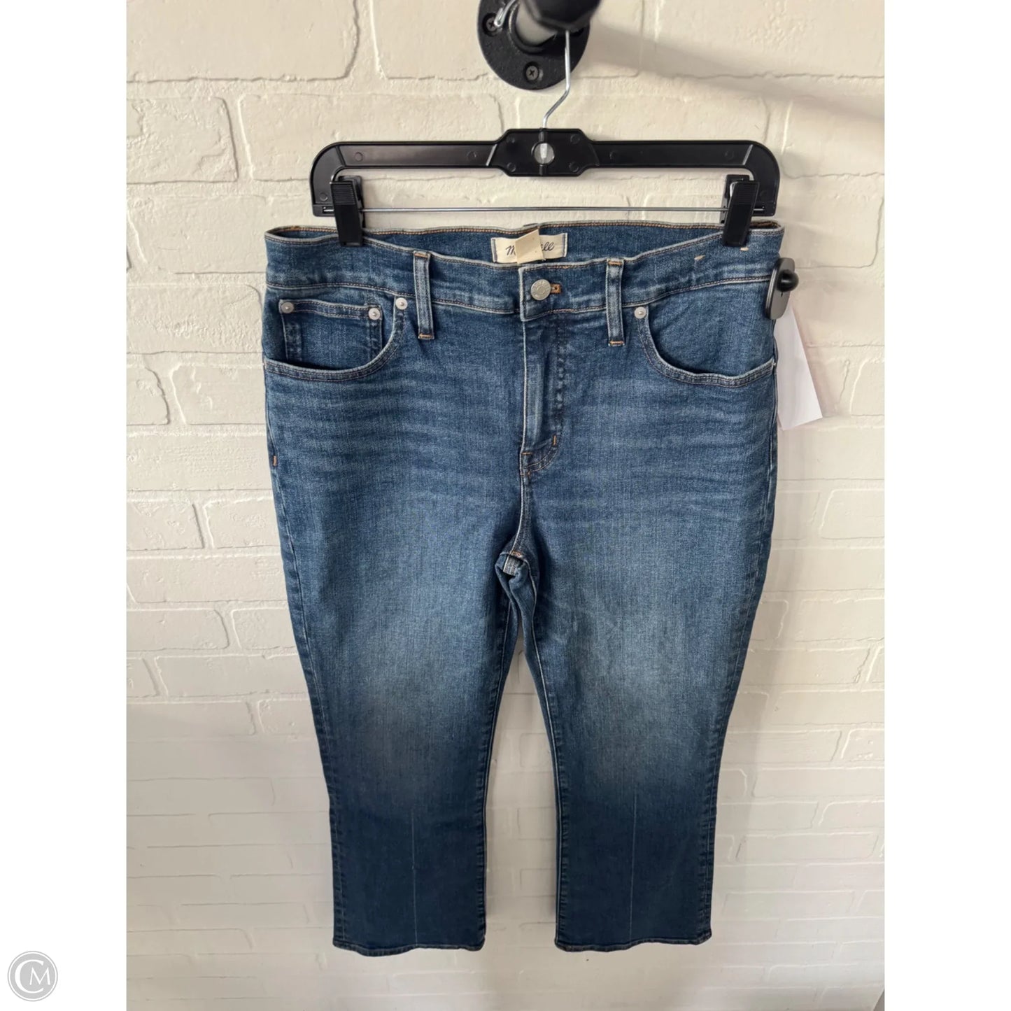 Jeans Boot Cut By Madewell In Blue Denim, Size: 8