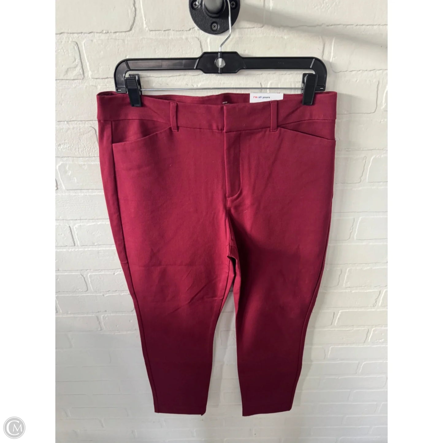 Pants Other By Old Navy In Red, Size: 12
