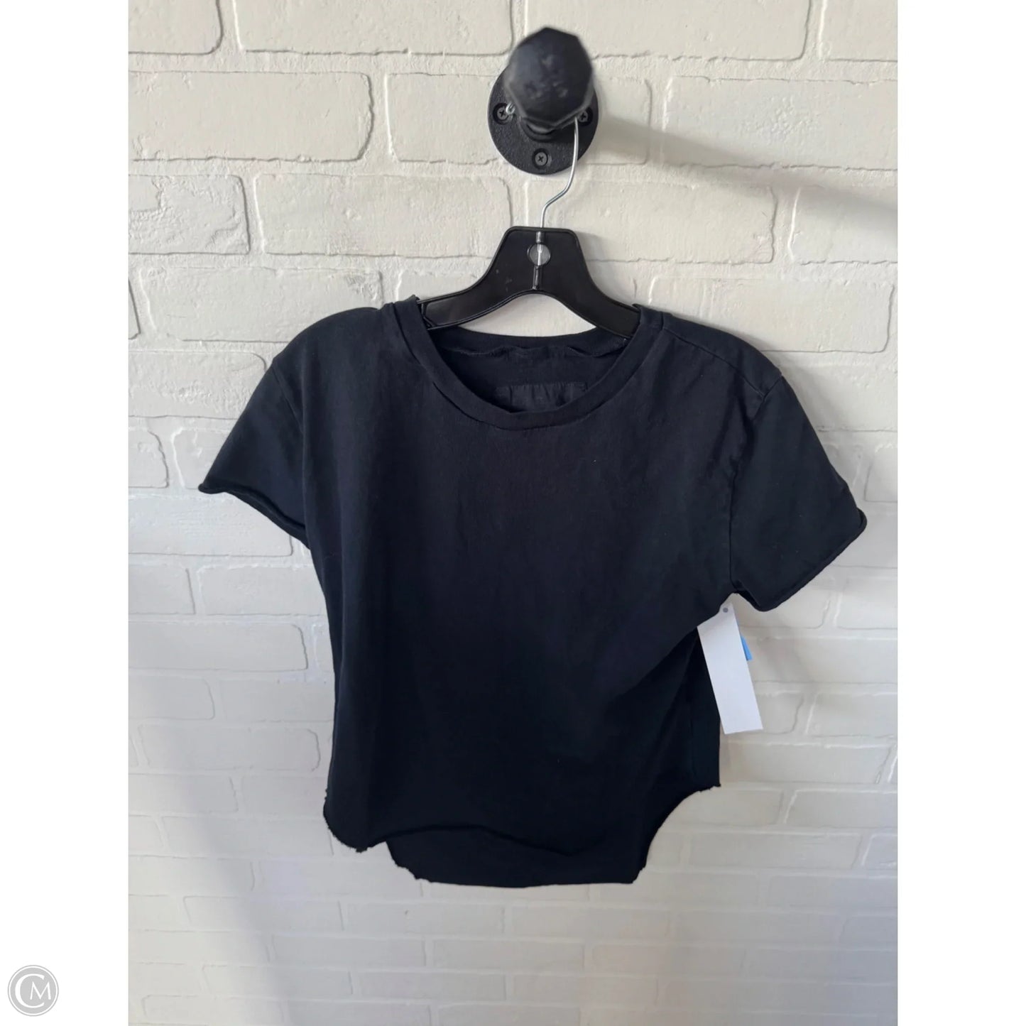 Top Short Sleeve Basic By Frank And Eileen In Black, Size: S