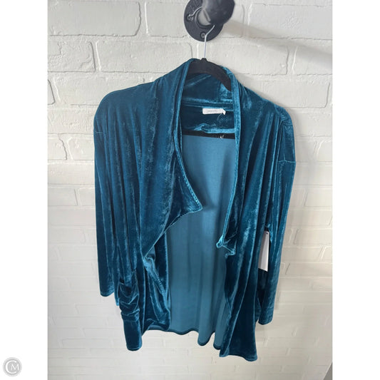 Cardigan By Amaryllis In Blue, Size: Xl