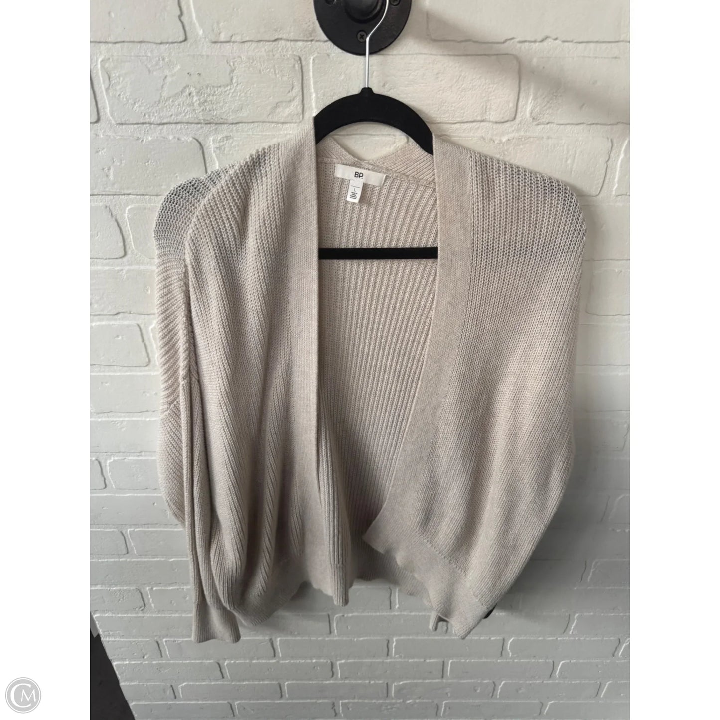 Sweater Cardigan By Bp In Cream, Size: L