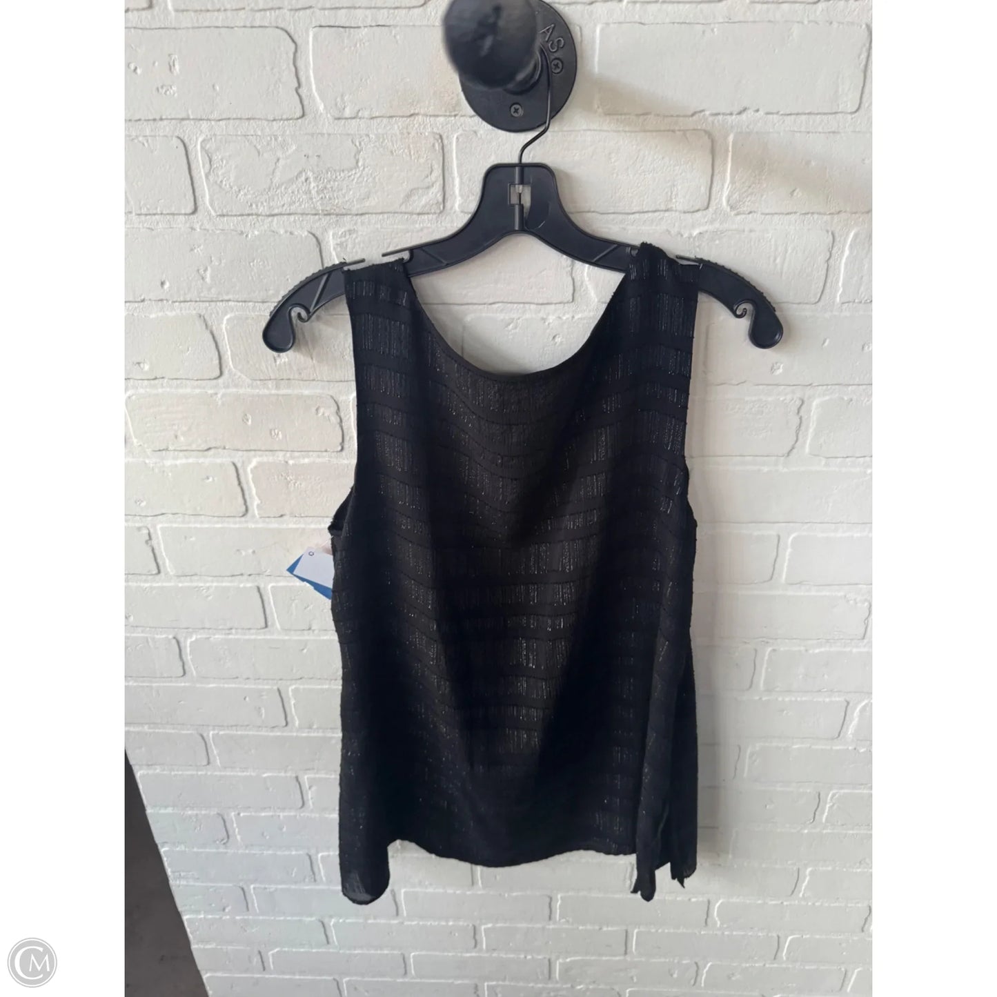 Top Sleeveless By Eileen Fisher In Black, Size: S