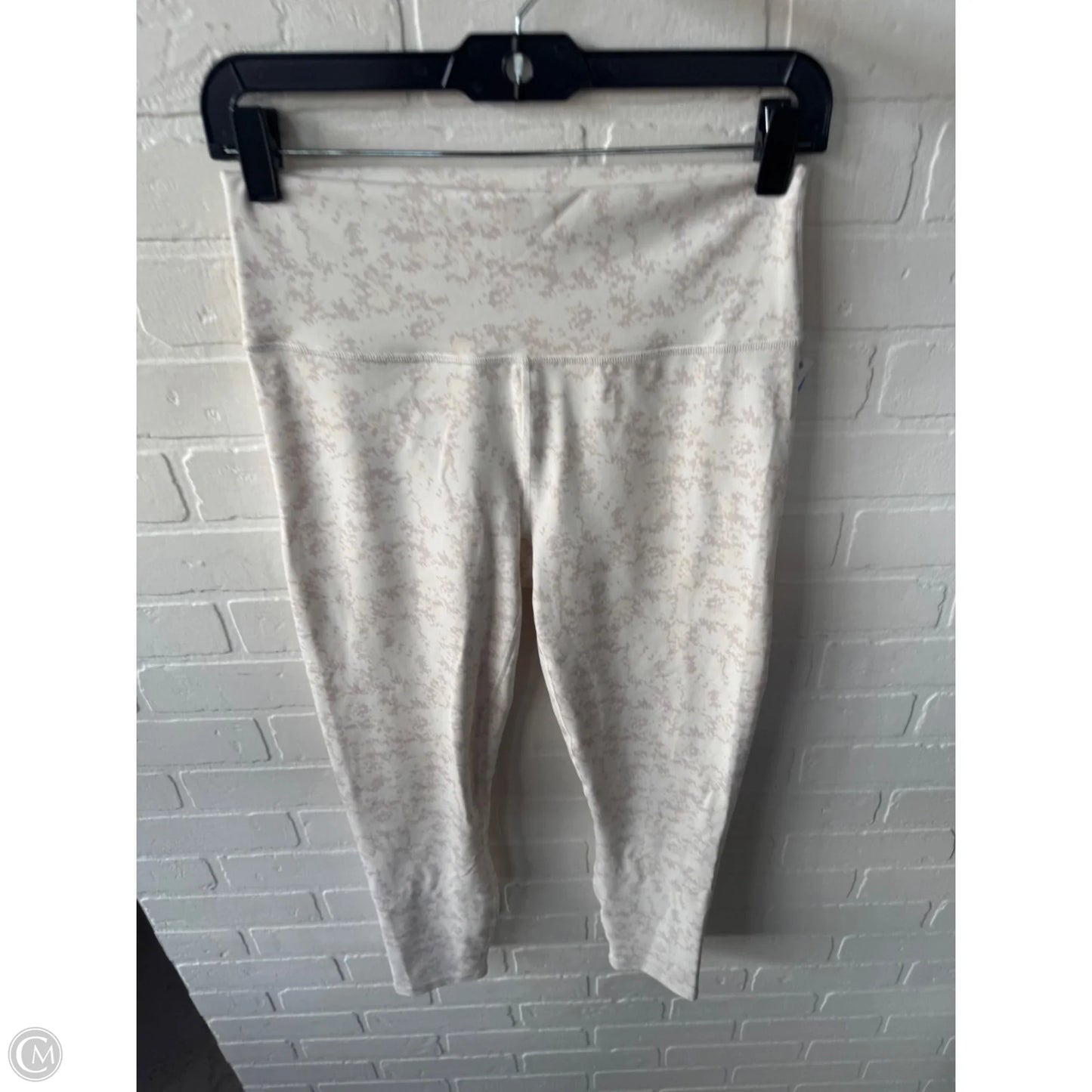 Athletic Leggings By Fabletics In Cream, Size: 8