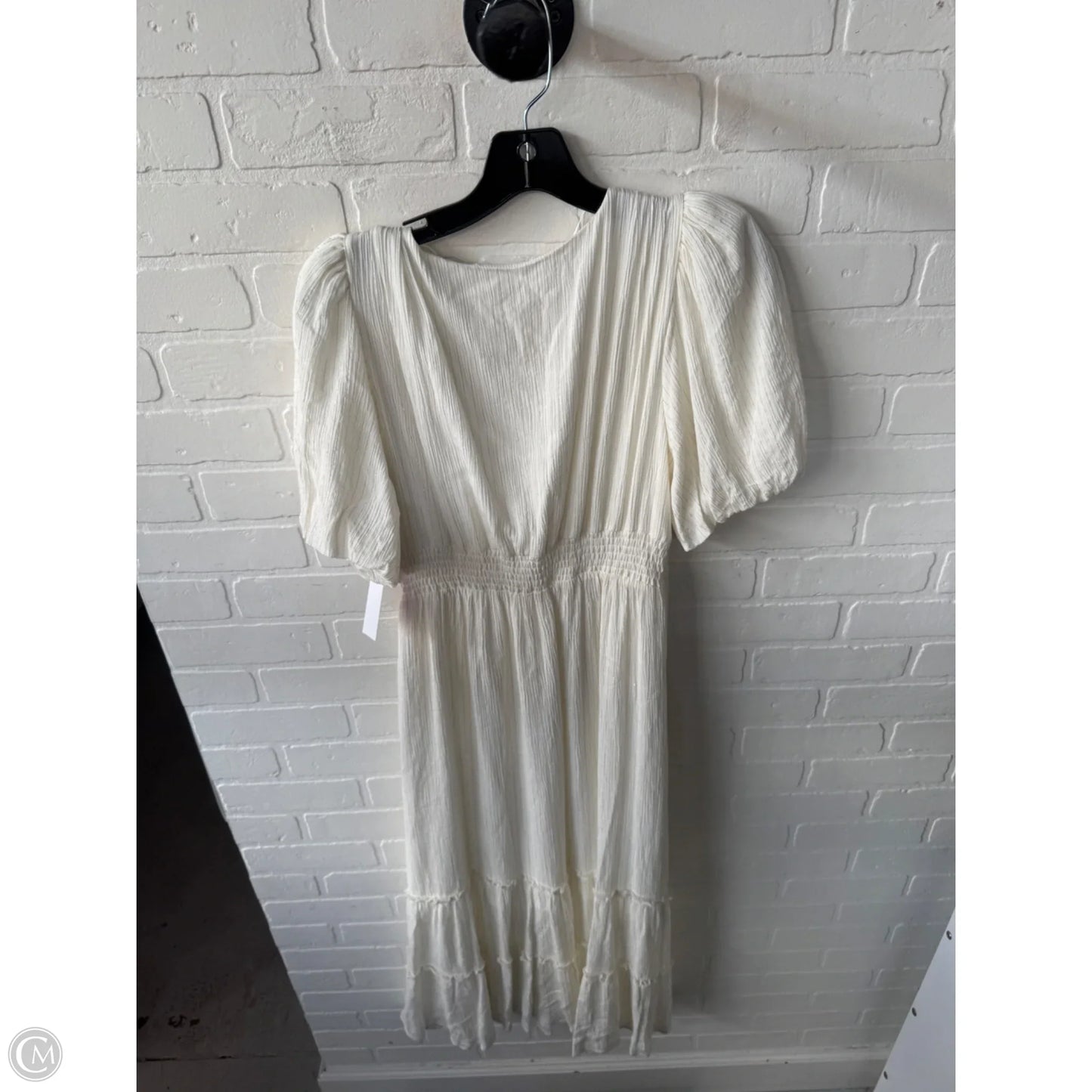 Dress Casual Midi By Altard State In Cream, Size: M