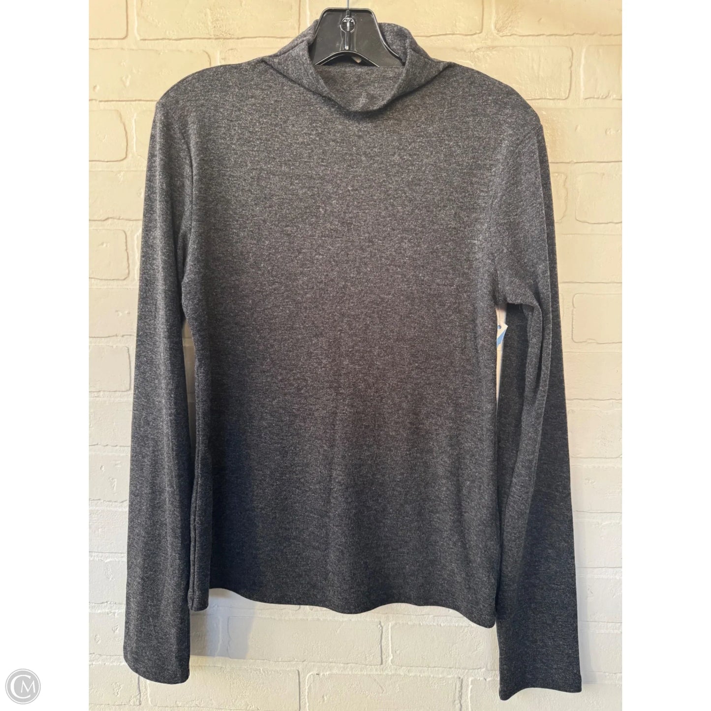 Top Long Sleeve By Mystree In Grey, Size: M