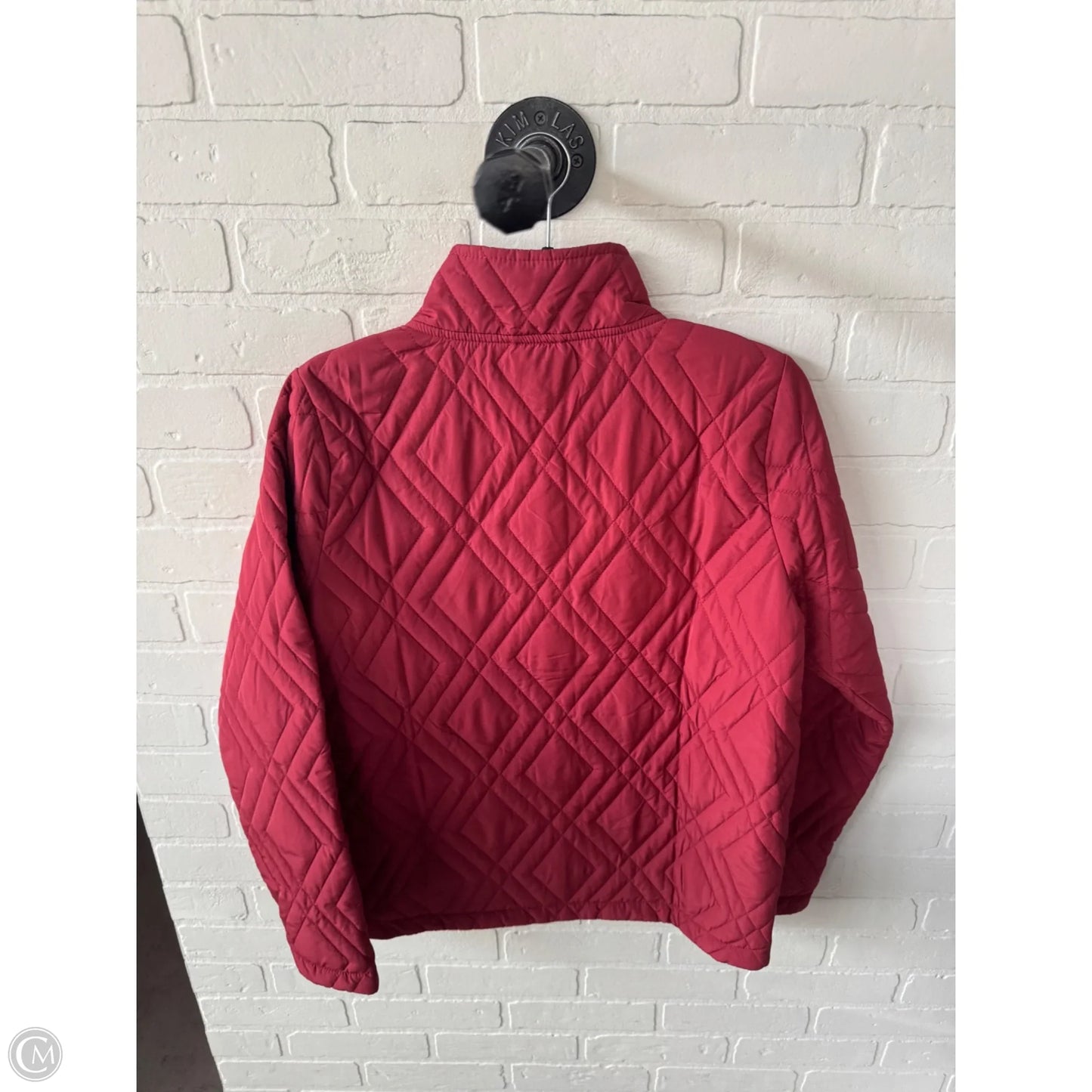Jacket Puffer & Quilted By Cmc In Red, Size: S